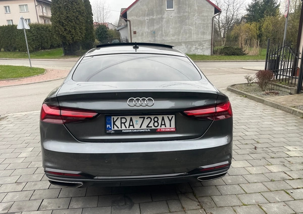 Audi A5 cena 164900 przebieg: 41530, rok produkcji 2022 z Ścinawa małe 254